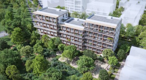 Programme immobilier neuf BOIS DE NAGOYA - Toulouse : logements neufs sécurisés et verdoyants proche des espaces verts (31000) - Référence : 14840