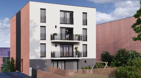 Programme immobilier neuf LABEL ROSE - Toulouse : logements neufs sur les hauteurs de Pouvourville proches du centre-ville (31000) - Référence : 9342