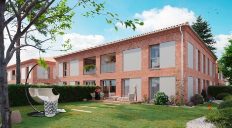 Programme immobilier neuf Villa aurea - Toulouse : logements neufs T2–T4 duplex proche du centre-ville (31000) - Référence : 9332