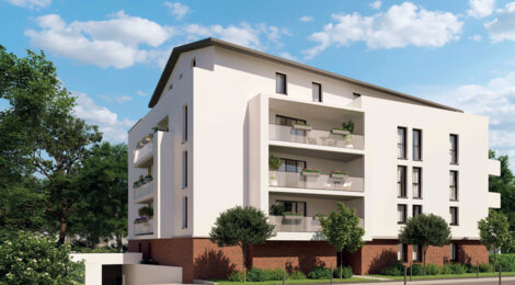 Programme immobilier neuf PANDO - Toulouse : logements neufs T2–T4 proche de l’IUCT Oncopole (31000) - Référence : 9333