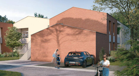 Programme immobilier neuf TERRA VERDA - Toulouse : logements neufs T2–T4 proche des transports et commerces (31000) - Référence : 15902