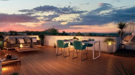 Programme immobilier neuf PANORAMA - Toulouse résidence en plein quartier de la Côte Pavée (31000) - Référence : 9359