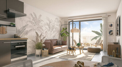 Programme immobilier neuf L'OUSTAL - Toulouse résidence sénior à deux pas  du parc de la Maourine (31000) - Référence : 9356