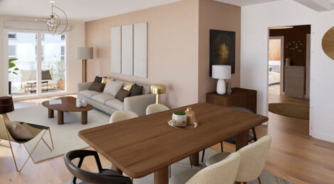 Programme immobilier neuf Terre Garonne - Toulouse : Résidence studio–T5 avec cadre dynamique et confort optimisé proche des transports (31000) - Référence : 14277