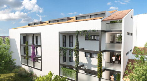 Programme immobilier neuf COEUR ARZAC - Toulouse : Résidence T1–T5 avec cadre végétal et confort optimisé proche des commodités (31000) - Référence : 16897