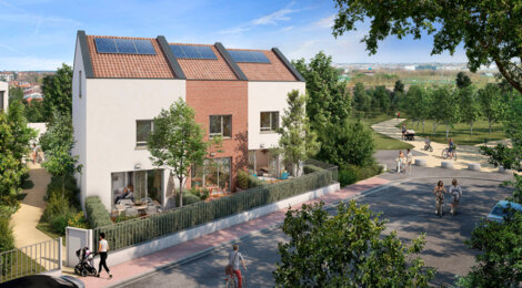 Programme immobilier neuf INSIDE PARK - Toulouse : Résidence T2–T3 avec cadre paysager et confort optimisé proche des espaces verts (31000) - Référence : 14210