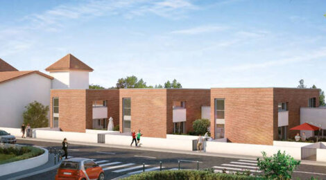 Programme immobilier neuf RIVERVIEW - Toulouse : Résidence T2–T4 avec luminosité naturelle et espaces détente proche des transports (31000) - Référence : 14224