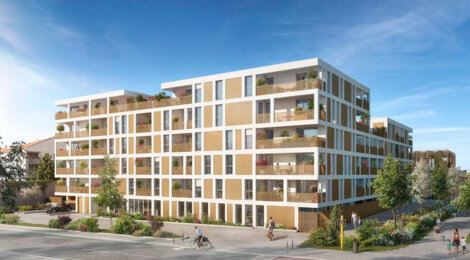 Programme immobilier neuf OXYGEN - Toulouse : Résidence T2–T5 avec cadre végétal et confort moderne proche des transports (31000) - Référence : 11224