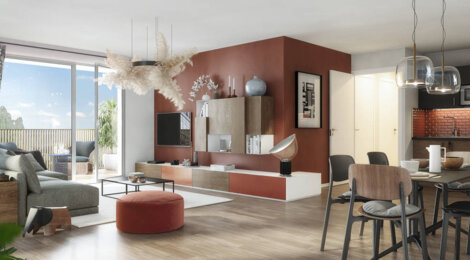 Programme immobilier neuf OXYGEN - Toulouse : Résidence T2–T5 avec cadre végétal et confort moderne proche des transports (31000) - Référence : 11224