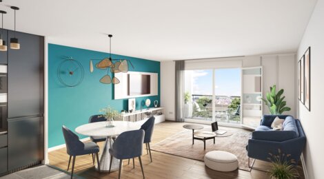 Programme immobilier neuf Ô TOULOUSE - Toulouse : résidence verdoyante et logements neufs sécurisés proche des transports (31000) - Référence : 14843