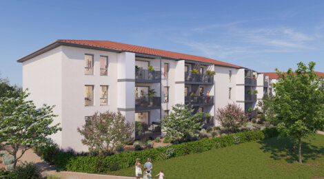 Programme immobilier neuf ECRIN BOISE - Tournefeuille à deux pas du lac de La Ramée (31170) - Référence : 14800