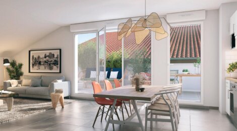 Programme immobilier neuf RESIDENCE SAINT PAUL - Tournefeuille : logements neufs à 30 min de Toulouse, architecture moderne et cadre naturel (31170) - Référence : 14799