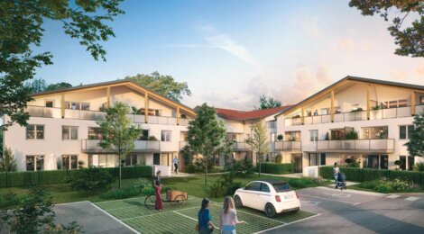 Programme immobilier neuf RESIDENCE SAINT PAUL - Tournefeuille : logements neufs à 30 min de Toulouse, architecture moderne et cadre naturel (31170) - Référence : 14799