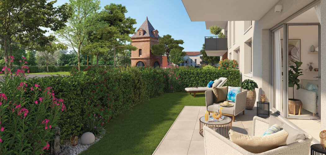 Programme immobilier neuf LA COLOMBIERE - Aussonne : Résidence T2–T5 avec cadre résidentiel et confort optimisé proche des commodités (31840) - Référence : 7079