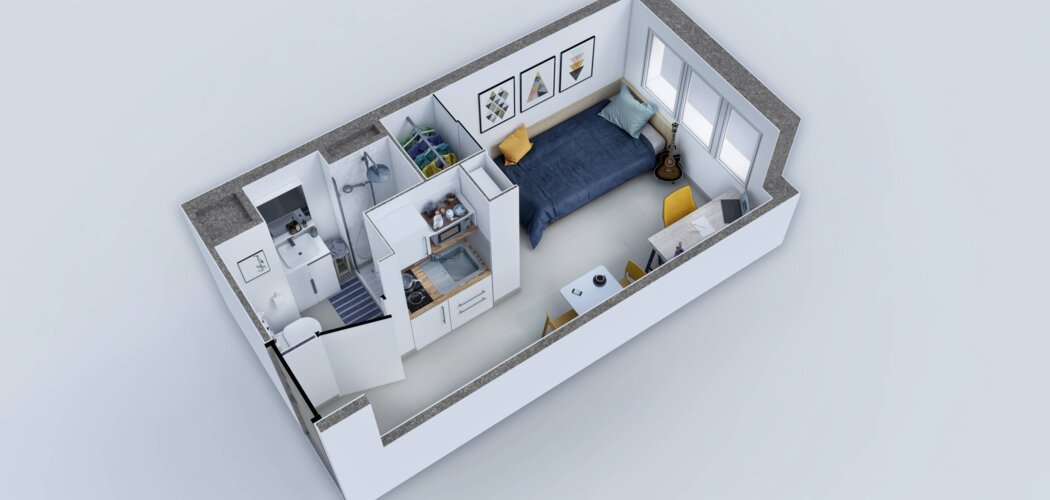 Programme immobilier neuf CAMPUS TOLOSAN - Auzeville-Tolosane investissement étudiant aux portes de Toulouse (31320) - Référence : 14857