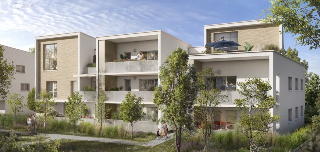 Programme immobilier neuf Gaïa - Auzeville-Tolosane : Résidence T2–T5 avec cadre résidentiel et confort optimisé proche des commodités (31320) - Référence : 14791