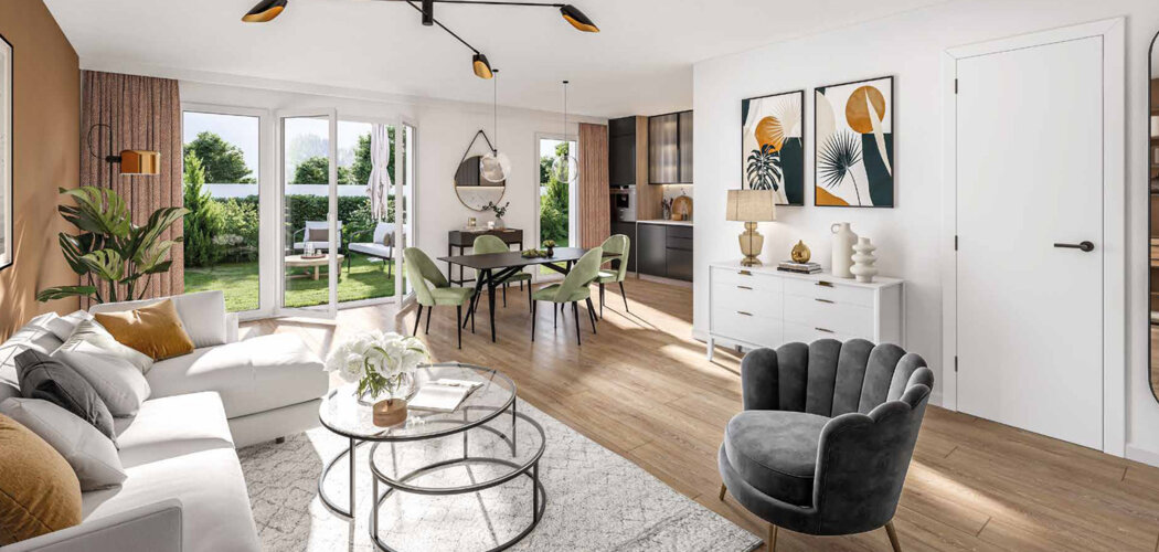 Programme immobilier neuf LE DOMAINE DE SAINT-PRIM - Bessières maisons et appartements-jardins près du centre (31660) - Référence : 17327