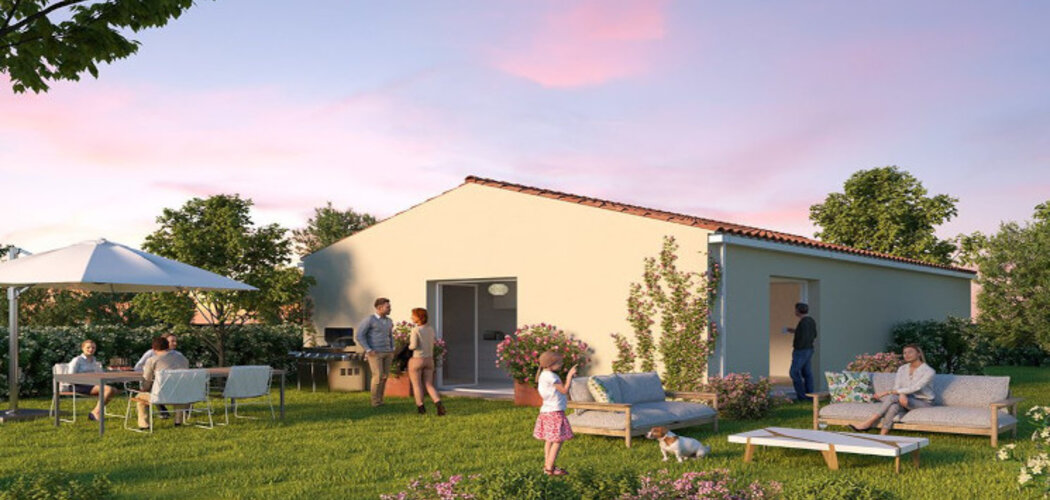 Programme immobilier neuf DOMAINE DES COTEAUX - Bessières : Résidence T4 avec cadre familial et confort optimisé proche des commodités (31660) - Référence : 5496