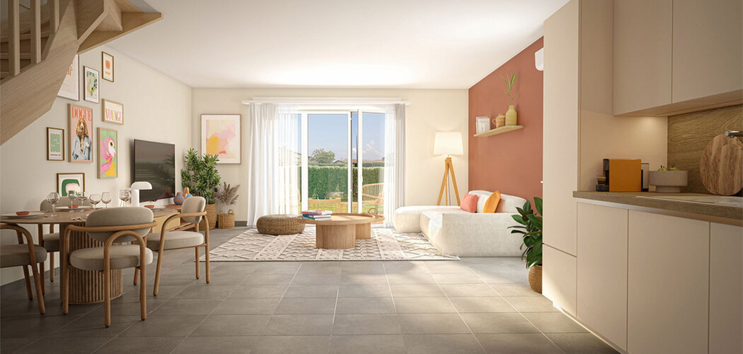 Programme immobilier neuf ARIA - Blagnac près du parc Odyssud et du cœur de ville (31700) - Référence : 14819