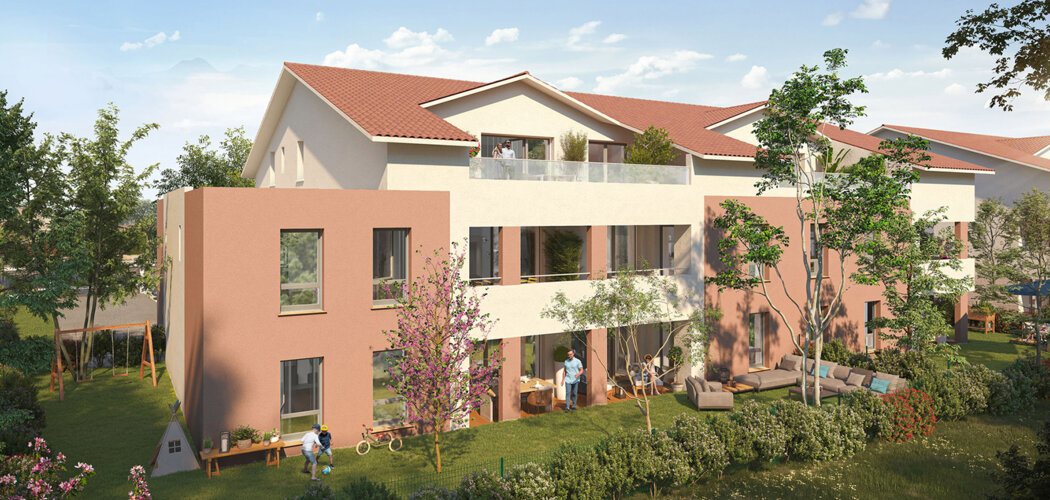 Programme immobilier neuf ARIA - Blagnac près du parc Odyssud et du cœur de ville (31700) - Référence : 14819