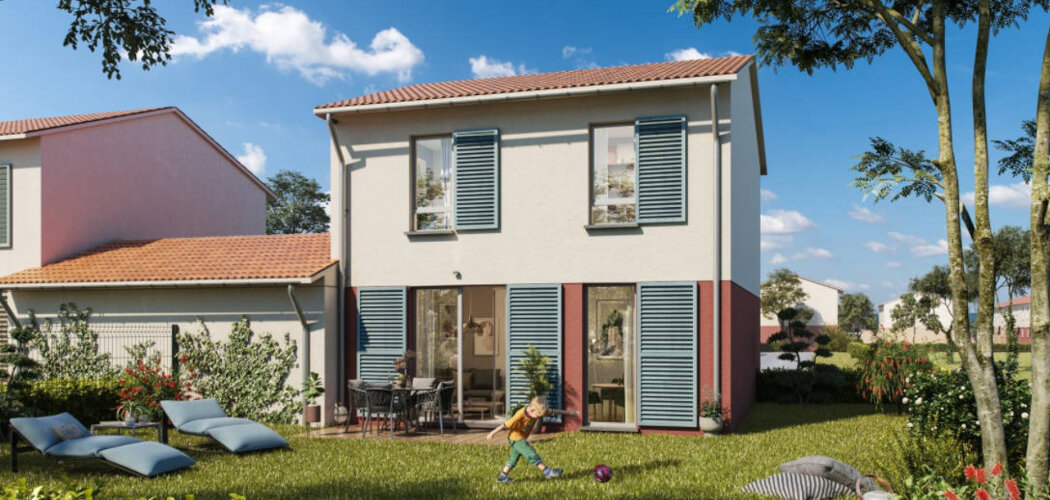 Programme immobilier neuf Les Jardins d'Arize - Carbonne : Résidence T4–T5 avec cadre résidentiel et confort optimisé proche des commodités (31390) - Référence : 6620