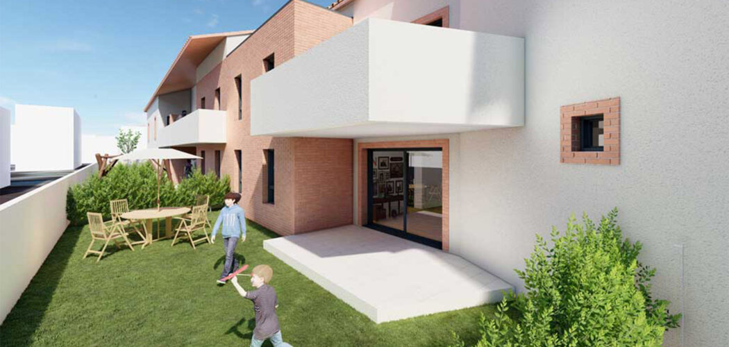 Programme immobilier neuf RESIDENCE COTE OUEST - Castelginest à deux pas du centre ville (31780) - Référence : 12810