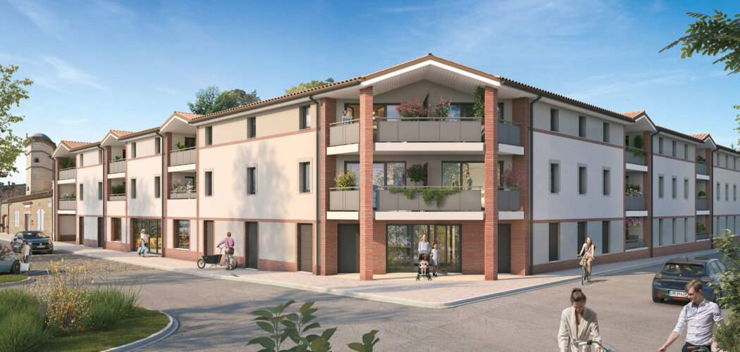 Programme immobilier neuf Cœur Village - Cépet cadre bucolique proche de Toulouse (31620) - Référence : 14856