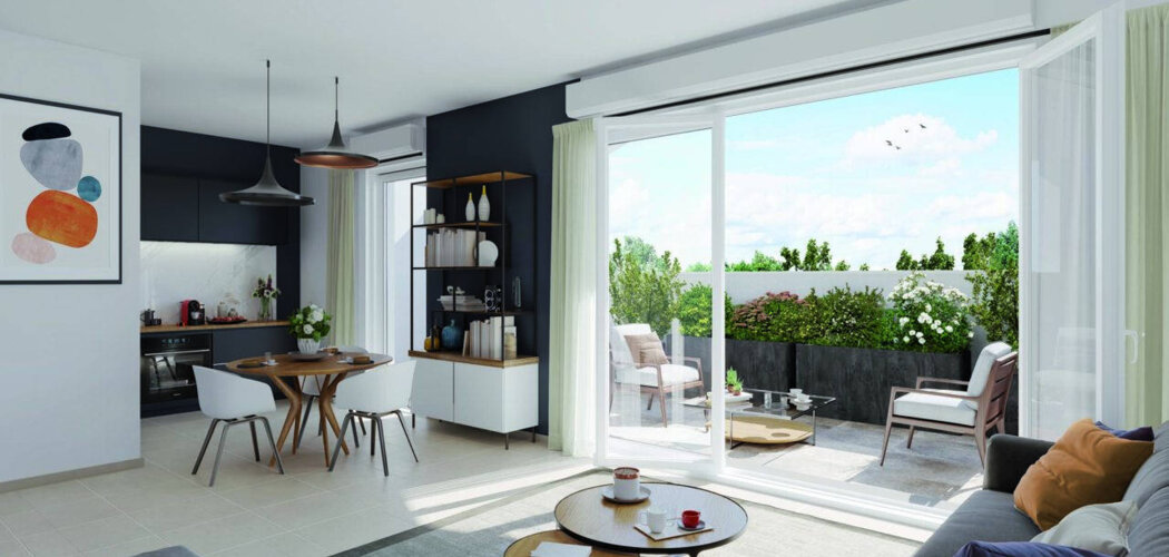 Programme immobilier neuf Les Terrasses du Comminges - Colomiers quartier en plein renouveau (31770) - Référence : 14789