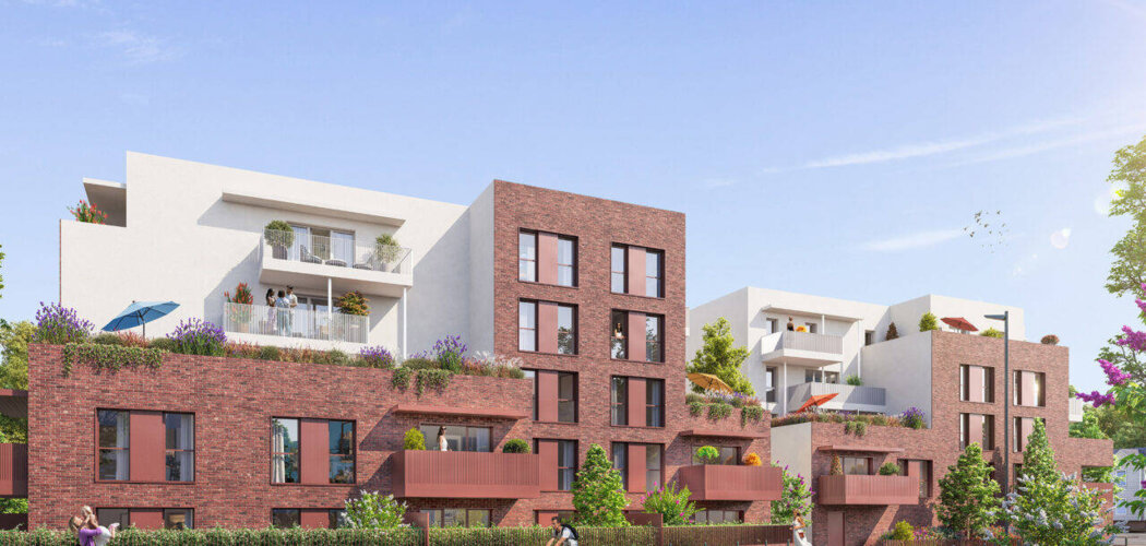 Programme immobilier neuf Les Terrasses du Comminges - Colomiers quartier en plein renouveau (31770) - Référence : 14789