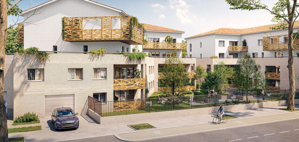 Programme immobilier neuf Almaya - Colomiers résidence lumineuse près future ligne C (31770) - Référence : 17270