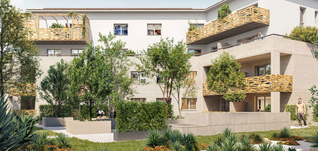 Programme immobilier neuf Almaya - Colomiers résidence lumineuse près future ligne C (31770) - Référence : 17270