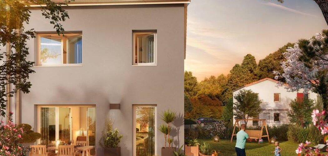 Programme immobilier neuf Le Clos Sauveur - Frouzins lisière du canal Saint-Martory (31270) - Référence : 8151