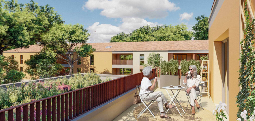 Programme immobilier neuf EDEN RESORT - Launaguet résidence séniors proche de Toulouse (31140) - Référence : 9392