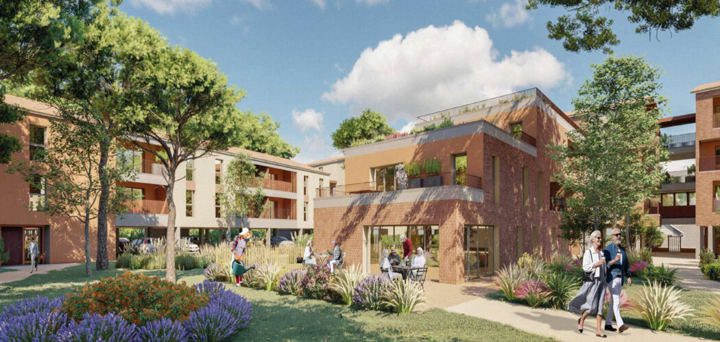 Programme immobilier neuf EDEN RESORT - Launaguet résidence séniors proche de Toulouse (31140) - Référence : 9392