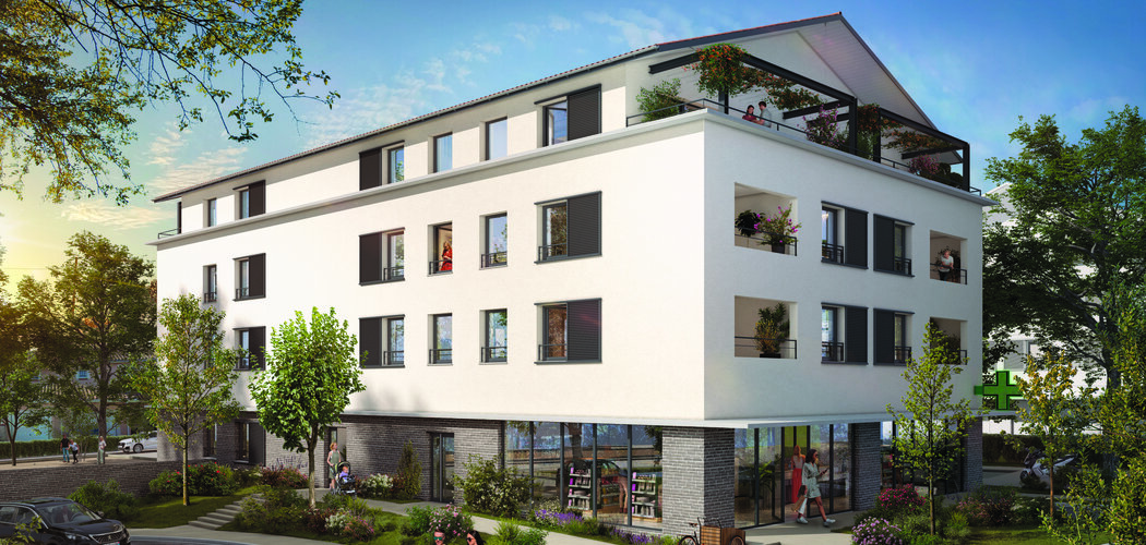 Programme immobilier neuf Cœur de Ville - Lespinasse centre-ville à proximité de la mairie (31150) - Référence : 9393