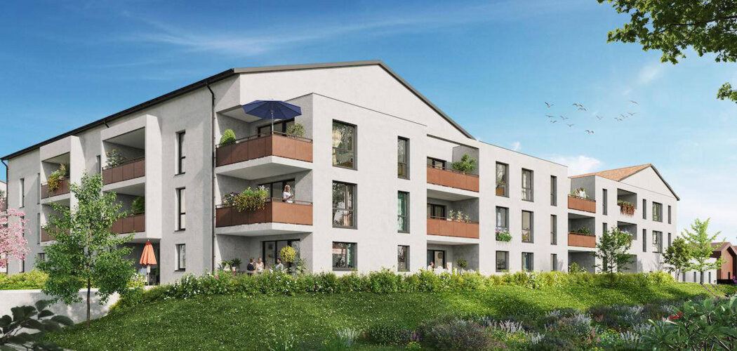 Programme immobilier neuf SOLEA - Muret : logements neufs calmes et lumineux près de Toulouse (31600) - Référence : 7323
