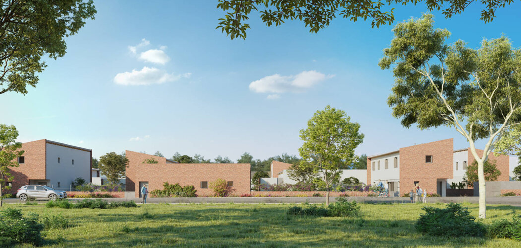 Programme immobilier neuf LA SCALA - Pibrac : logements neufs sécurisés et verdoyants proche des commodités (31820) - Référence : 14810