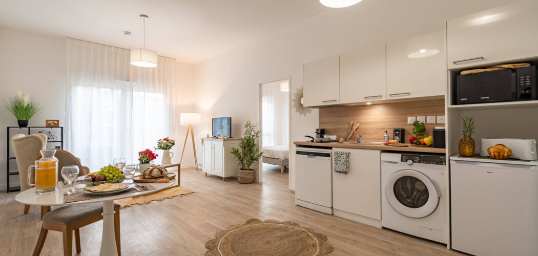 Programme immobilier neuf LES JARDINS D'ARCADIE - Plaisance-du-Touch résidence séniors réhabilitée à deux pas du lac (31830) - Référence : 12563