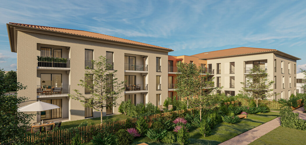 Programme immobilier neuf VILLA MAESTRIA - Portet-sur-Garonne : Résidence T2–T4 avec cadre familial et confort optimisé proche des commodités (31120) - Référence : 6349