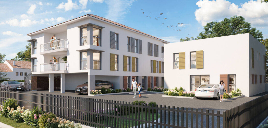 Programme immobilier neuf L'Orée de l'Ousseau - Roquettes près du château des Confluences (31120) - Référence : 9403