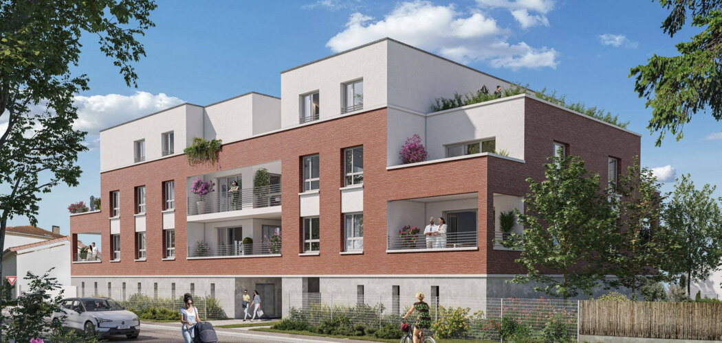Programme immobilier neuf Jules & louis - Toulouse à deux pas du bus L2 (31000) - Référence : 16256