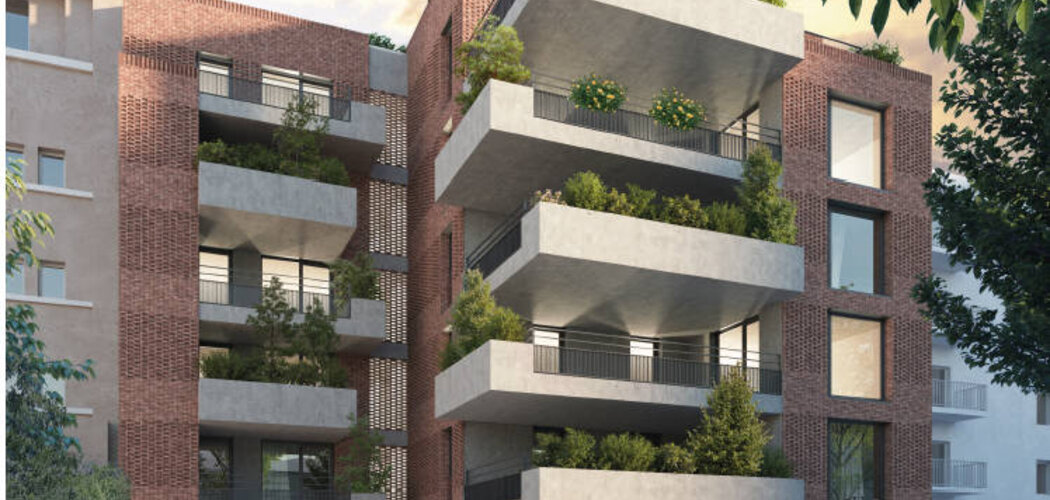 Programme immobilier neuf Villa Demoiselles - Toulouse à deux pas du Jardin des Plantes (31000) - Référence : 16955