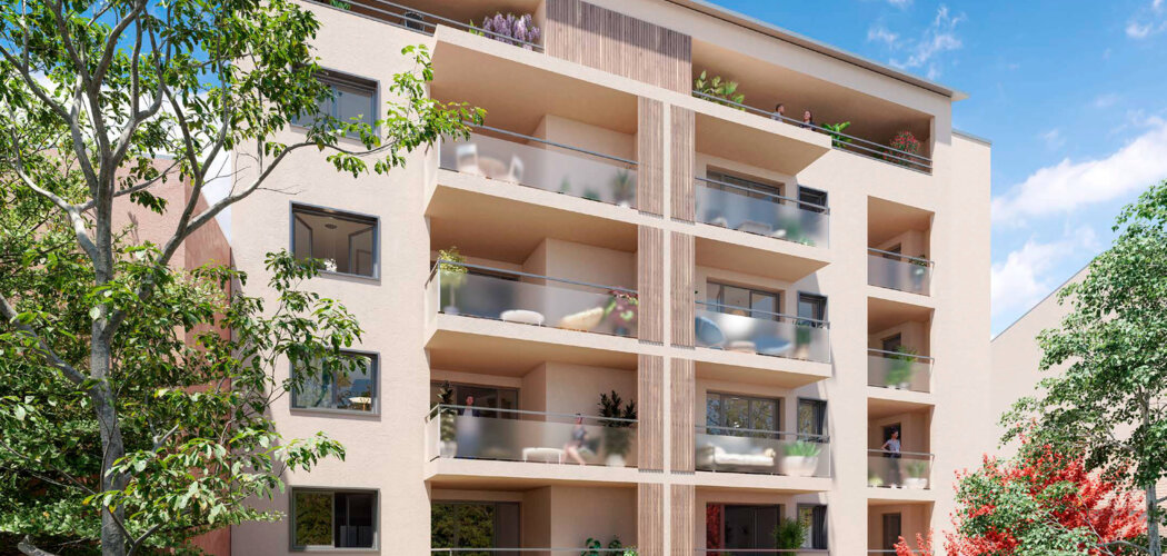 Programme immobilier neuf L’IDYLLE - Toulouse adresse confidentielle à Saint-Cyprien (31000) - Référence : 16494
