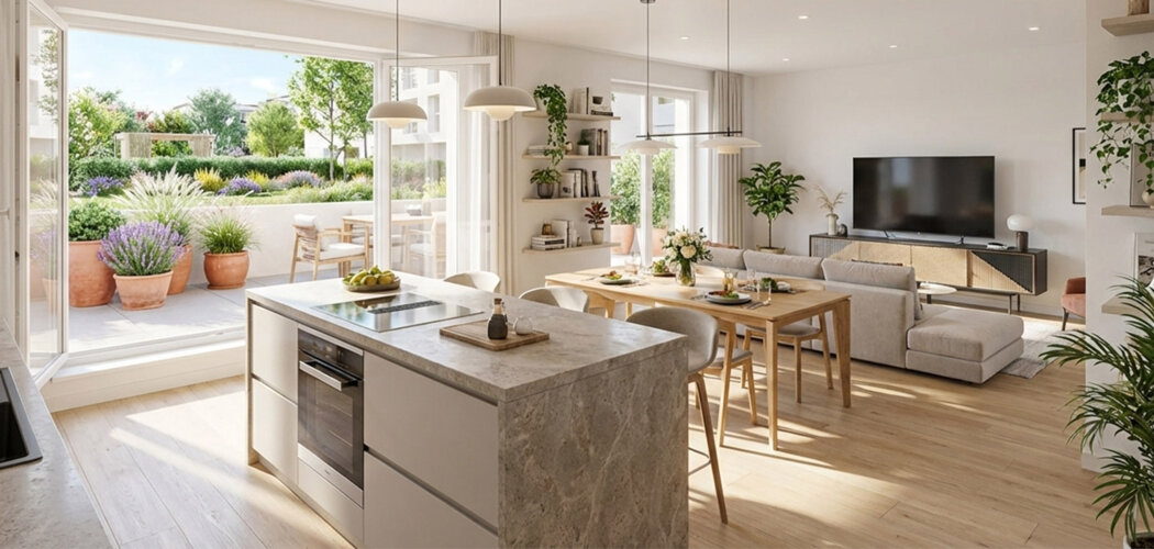 Programme immobilier neuf CARRÉ D'ART - Toulouse appartements avec terrasses proche centre (31000) - Référence : 17141