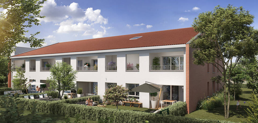 Programme immobilier neuf Villa Amelia - Toulouse : appartements neufs T2–T5 proche du métro Borderouge (31000) - Référence : 15828