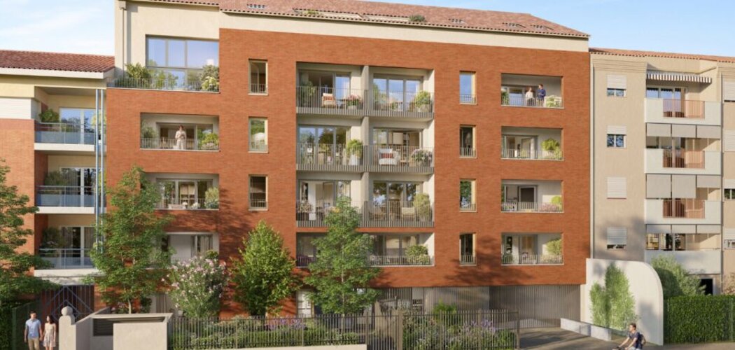 Programme immobilier neuf Aiga Viva - Toulouse Bourrassol métro A et Garonne à pied (31000) - Référence : 18549