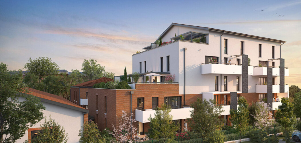 Programme immobilier neuf PARC ORMEAU - Toulouse cadre de vie paisible à proximité de la Côte Pavée (31000) - Référence : 16465