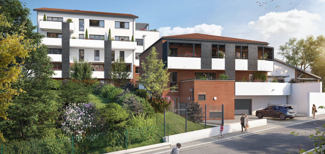 Programme immobilier neuf PARC ORMEAU - Toulouse cadre de vie paisible à proximité de la Côte Pavée (31000) - Référence : 16465
