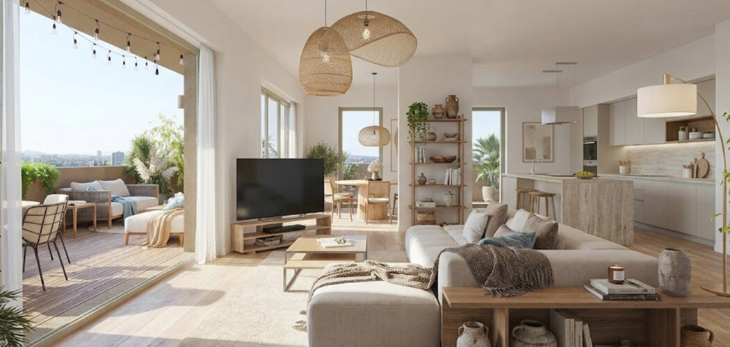 Programme immobilier neuf ESPRIT CARTOUCHERIE - Toulouse cadre urbain quartier Cartoucherie appartements avec terrasse (31000) - Référence : 17150