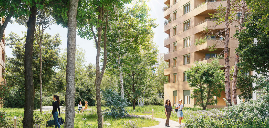 Programme immobilier neuf ESPRIT CARTOUCHERIE - Toulouse cadre urbain quartier Cartoucherie appartements avec terrasse (31000) - Référence : 17150